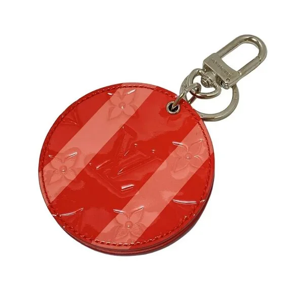 LOUIS VUITTON sweet stripe M67387 Red Pink - CX1125 Bag Charm Monogram Vernis